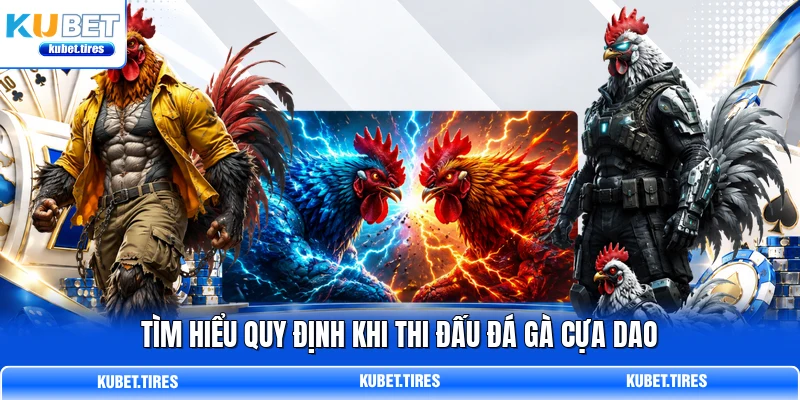 Tìm hiểu quy định khi thi đấu đá gà cựa dao